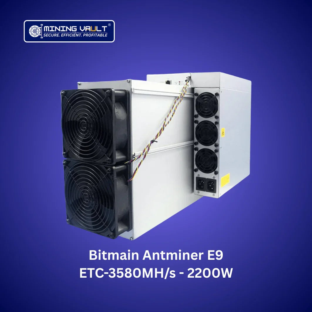 Antminer E9 – High Performance Crypto Mining