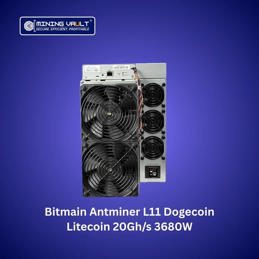 Bitmain Antminer L11 pour minage Dogecoin et Litecoin, puissance 3680W, 20 Gh/s, équipé de ventilateurs multiples