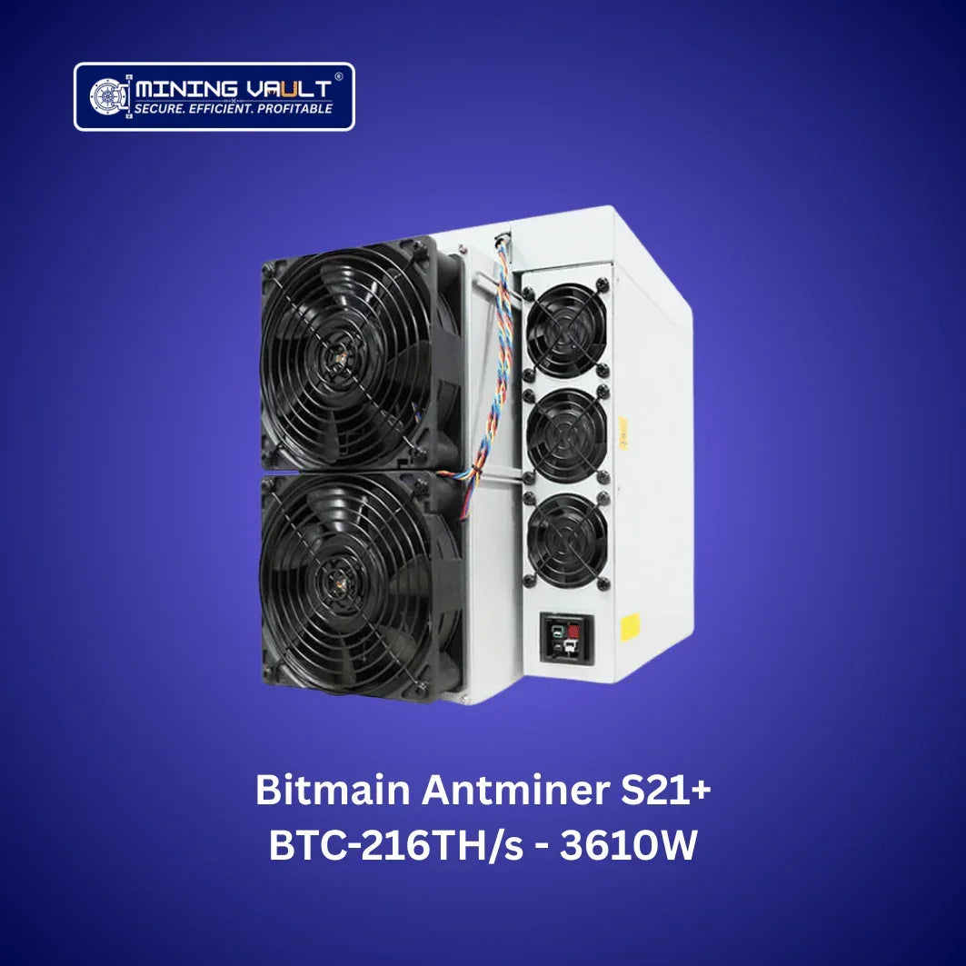 Antminer S21+ mineur Bitcoin nouvelle génération