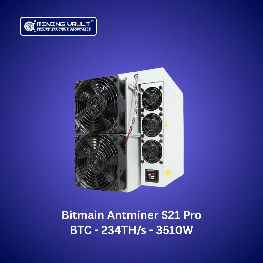 Antminer S21 Pro 234T mineur Bitcoin ultra haute puissance