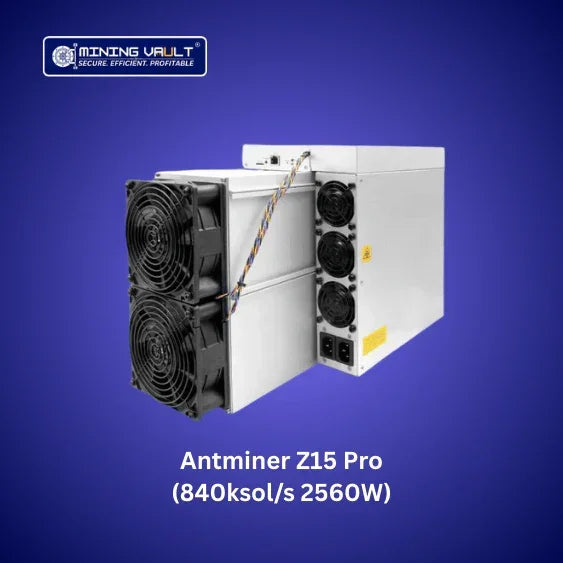 Antminer Z15 Pro 840 ksol pour le minage Zcash