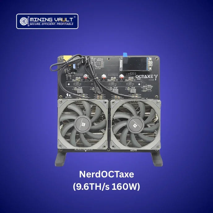 Bitaxe NerdOCTaxe 9 TH/s mineur Bitcoin pour minage solo