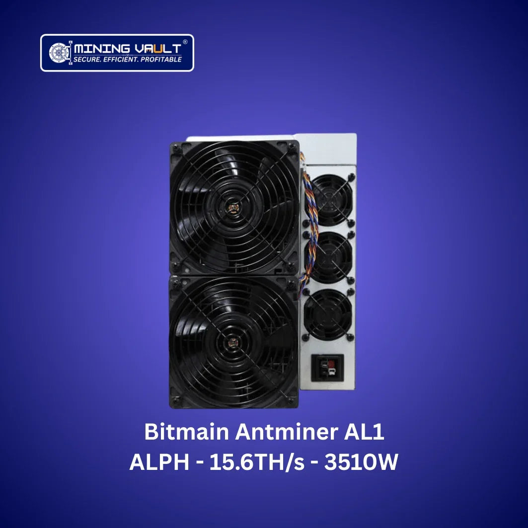 Bitmain Antminer AL1 avec double ventilateur, puissance 3510W pour minage crypto à 15.6TH/s