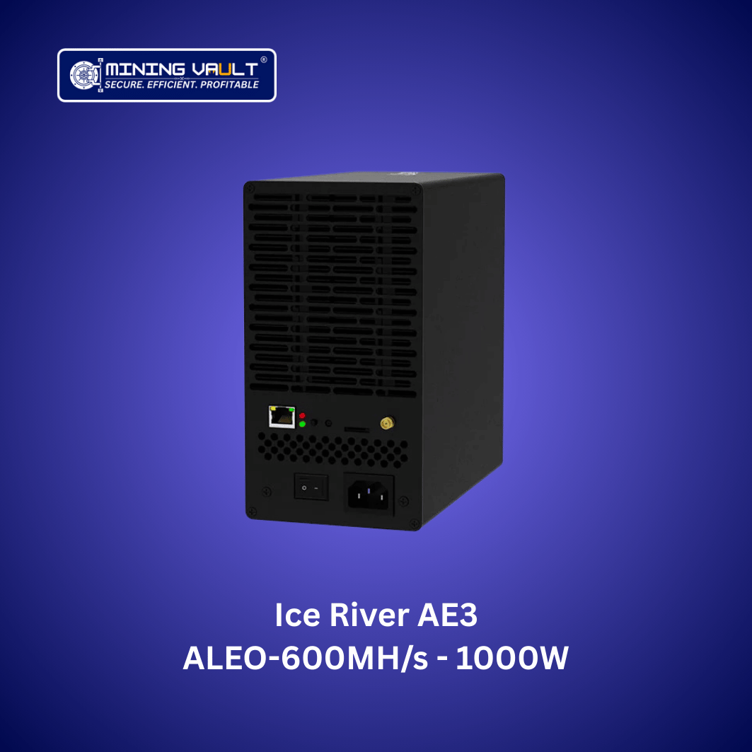 Iceriver AE3 600MH Aleo ASIC Miner – High-Efficiency Mining