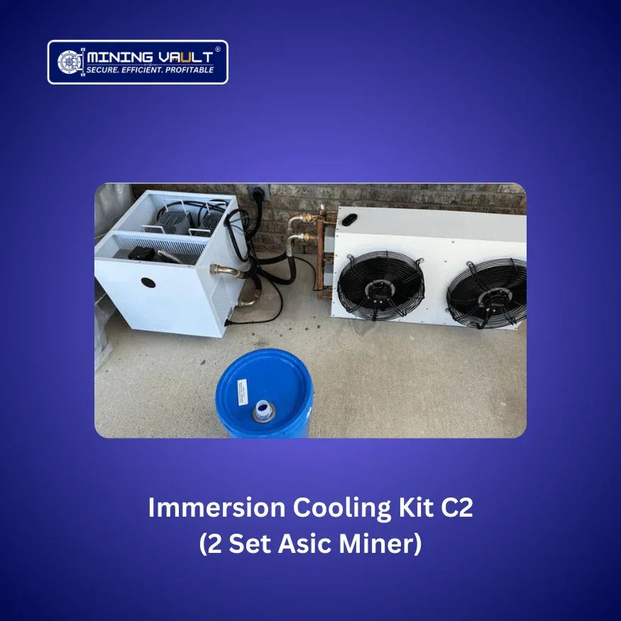 Kit de refroidissement par immersion C2 12 kW pour deux mineurs ASIC